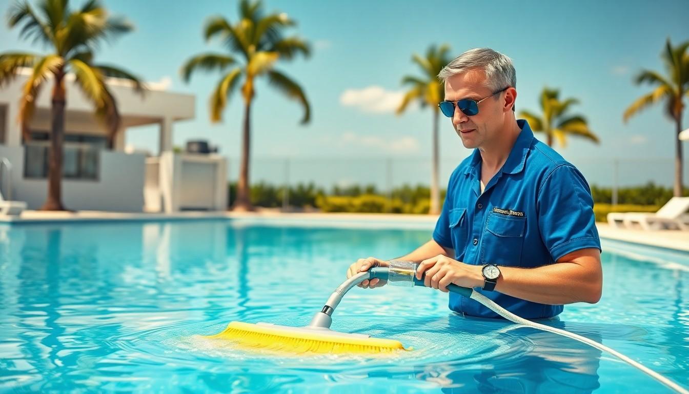 commercial pool maintenance
