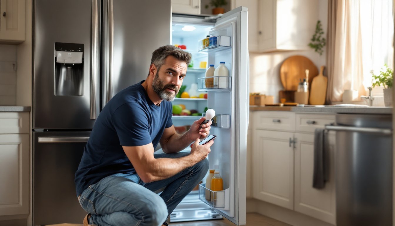 whirlpool refrigerator light not working